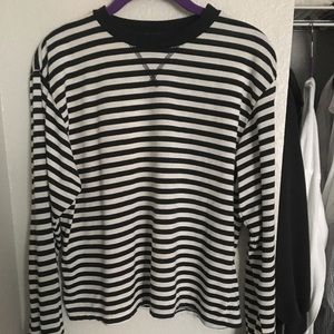 Brandy Melville Long Sleeve Striped Tee